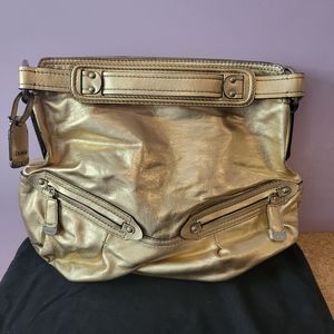 DKNY Gold Shoulder Bag
